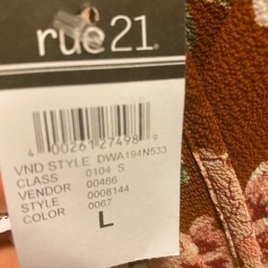 A floral jump suite